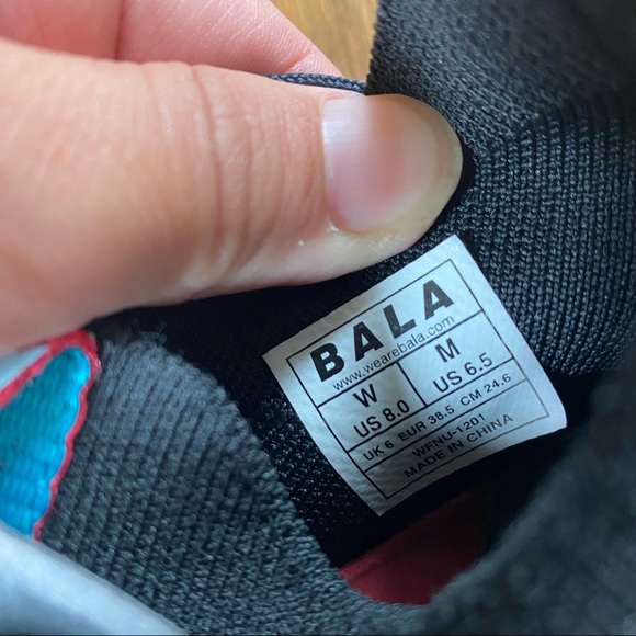 Bala Twelves Nurse Shoes Nocturnal Black - Picture 9 of 9